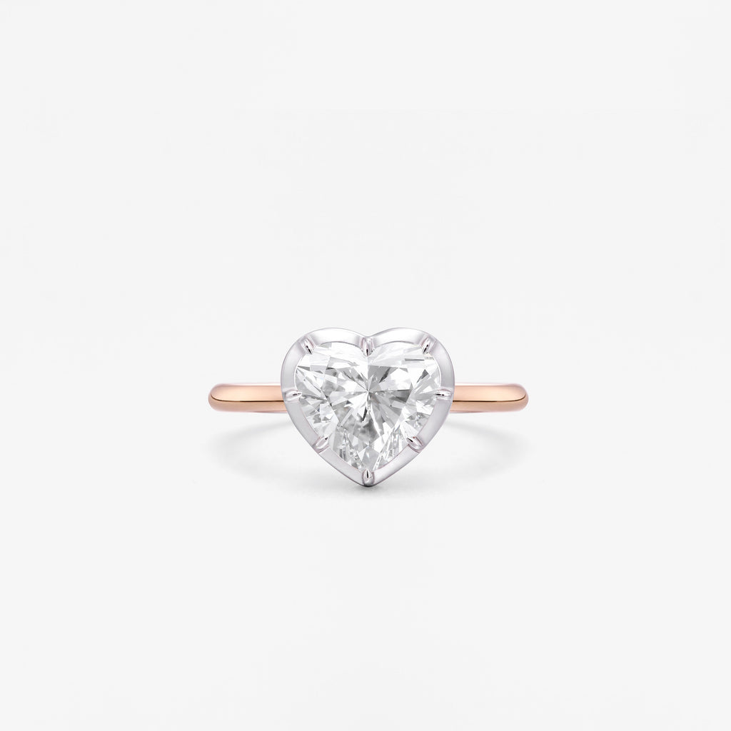 Georgian Rose Pinky Ring